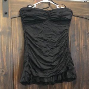 Black One Piece Bathing Suit